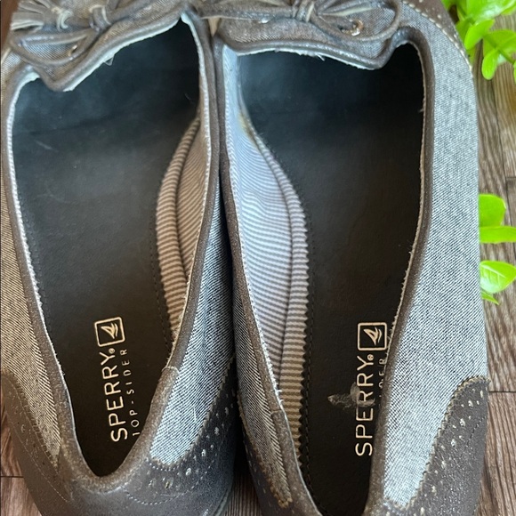 Sperry Women's Gray and Brown Loafers - Picture 5 of 7